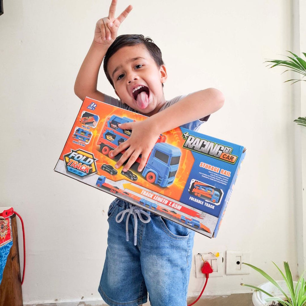 Large Deformation Truck with Car Launcher