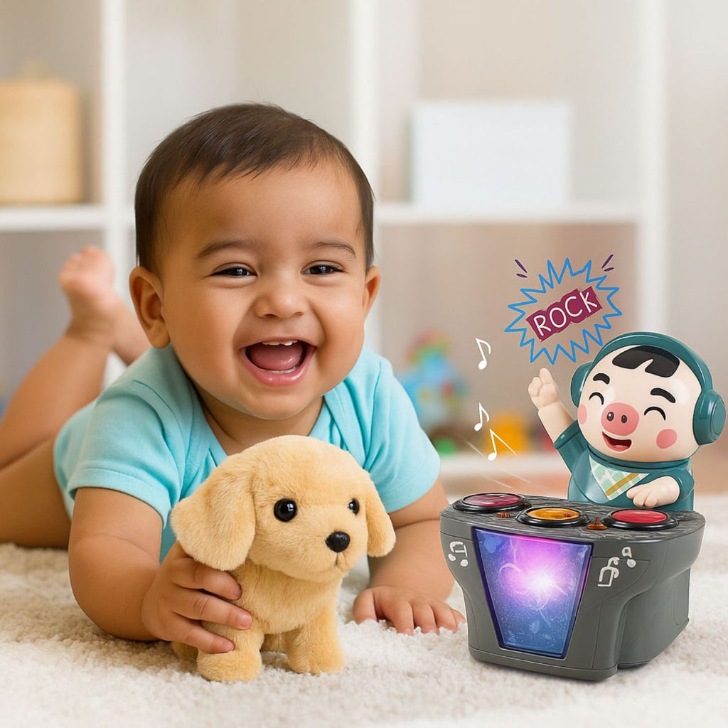 2 in 1 combo: Puppy Toy and Fun Bash Toy