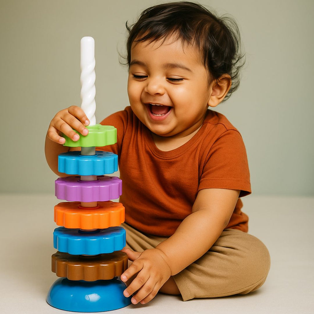 Color Nest Stacker Toy